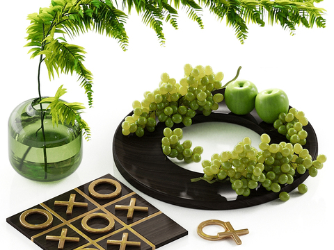 Table decoration hydroponic plant fruit plate