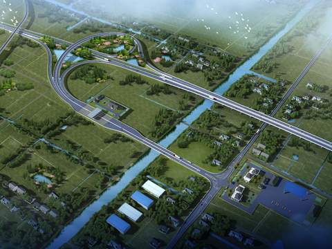 urban road expressway psd