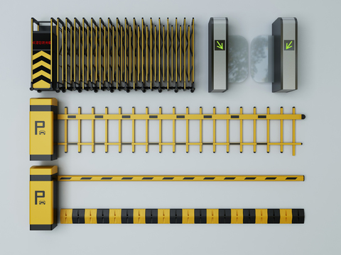 Modern toll lever gate machine electric door