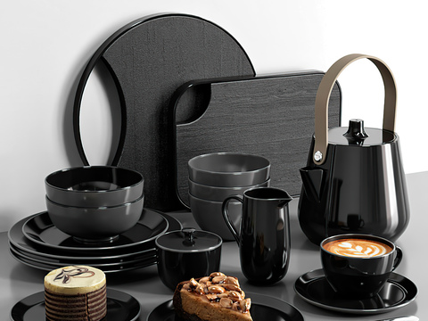 Modern Cake Dishes Kettle Kitchenware