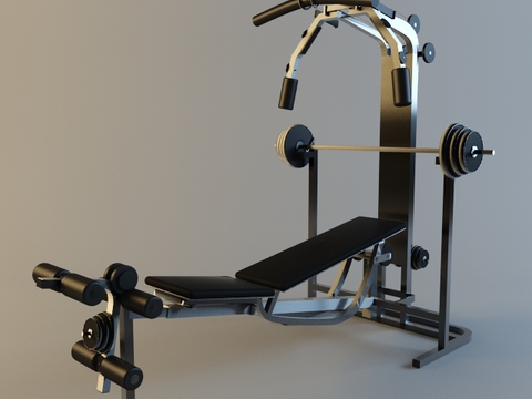 Modern Minimalist Metal Fitness Equipment Free