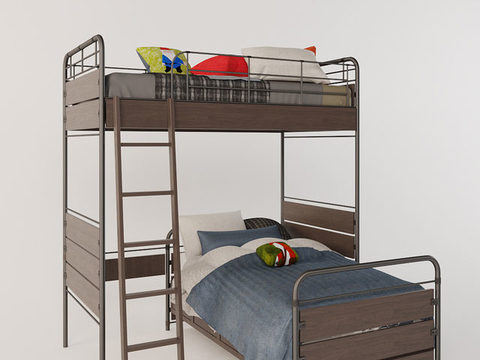 Modern bunk bed for children free