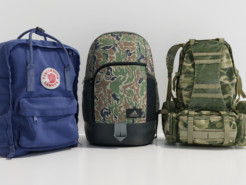 Modern Camouflage Travel Backpack