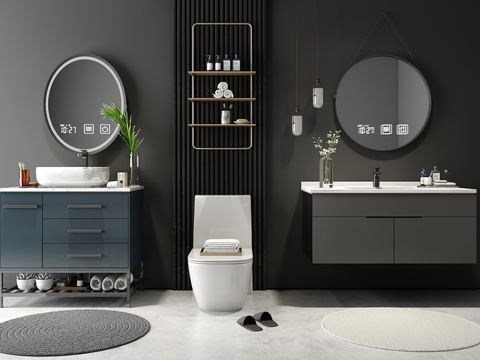 Modern Bathroom Cabinet Toilet Sanitary Ware