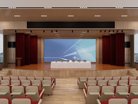 Modern Ladder Lecture Hall Large Conference Room