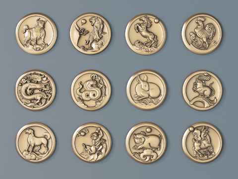 New Chinese Zodiac Relief