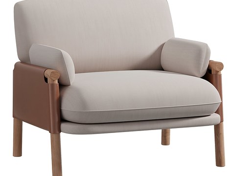 FLEXFORM fabric Lounge Chair