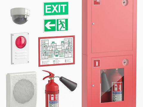 Modern fire hydrant alarm fire extinguisher