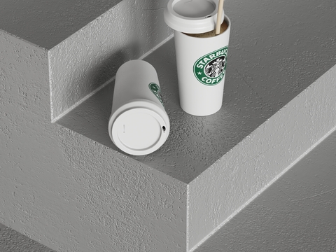 Modern Starbucks Coffee Coffee Cup