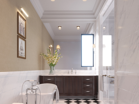 European-style bathroom