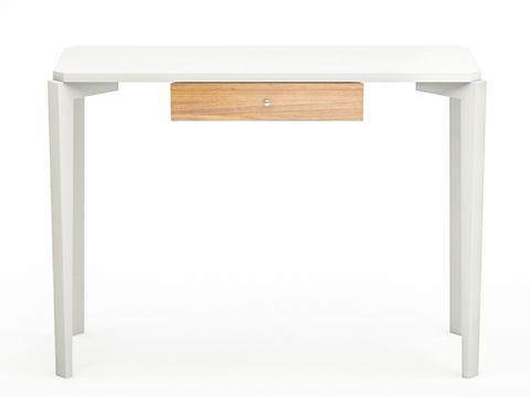 Modern Minimalist Solid Wood Desk Free