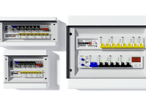 Electric meter box total gate