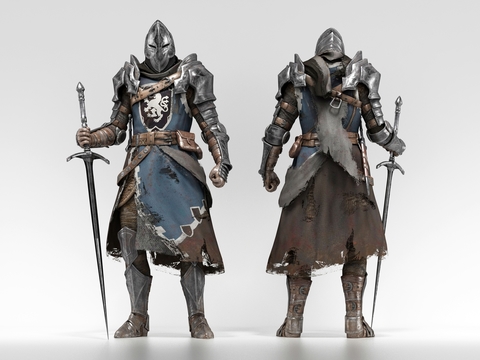 European armor warrior game role