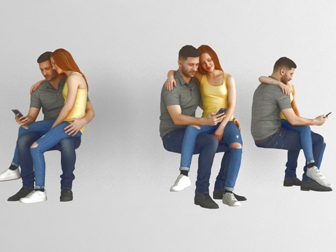 Modern Couple Figures Free