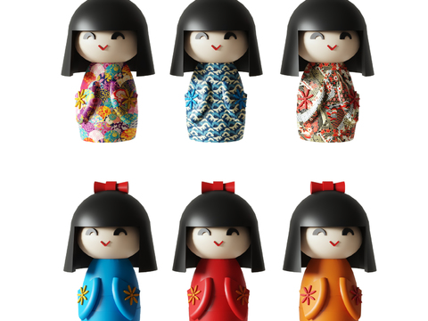 Japanese-style doll kimono doll restaurant doll