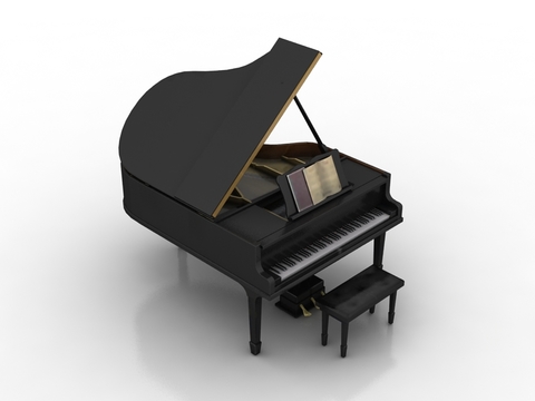 Modern Affordable Luxury Style Grand Piano Free