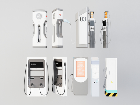 New energy vehicle charging station charging pile