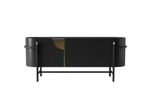 Modern Affordable Luxury Style Creative Side Cabinet Free