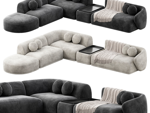 Meridiani corner sofa