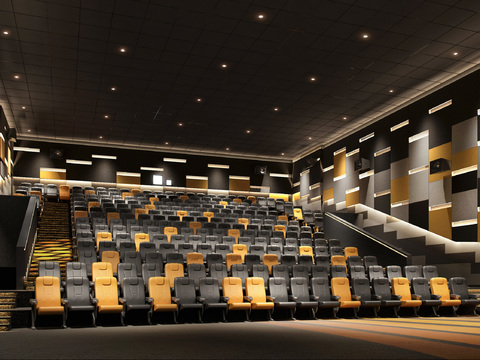 Modern Cinema Projection Hall