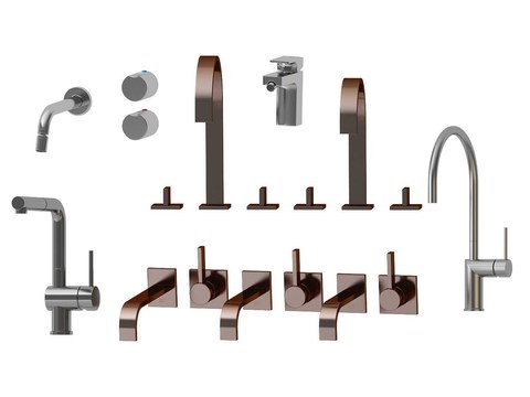 Modern faucet combination