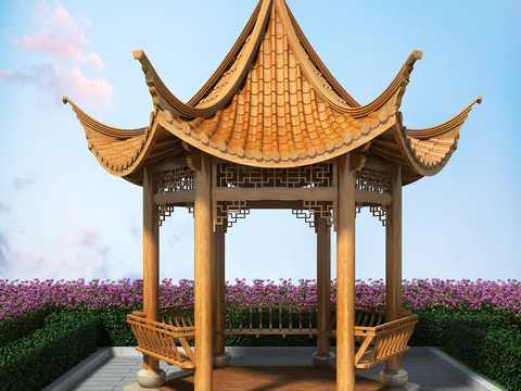 Hexagonal Pavilion Gazebo