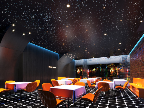 Modern Star Theme Restaurant