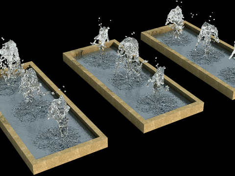 Modern Landscape Fountain