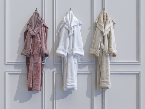 Modern Fabric Bathrobe