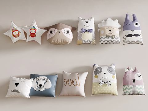 Children's Pillow Cartoon Pillow Pillow