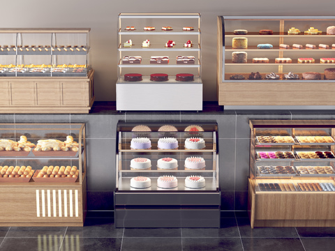 Modern Cake Display Cabinet