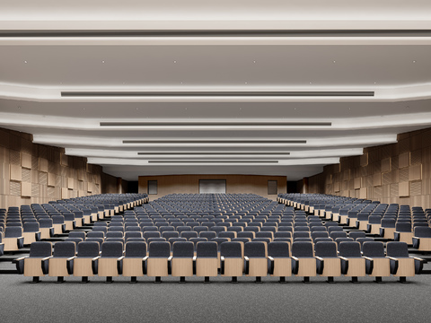 Modern lecture hall multi-function hall