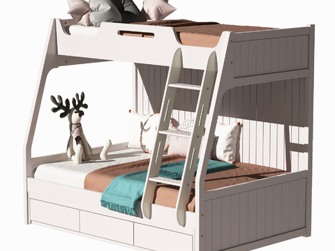 Modern bunk bed for children