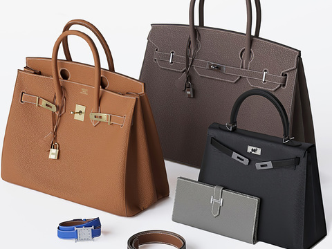 Modern Hermes Leather Bag