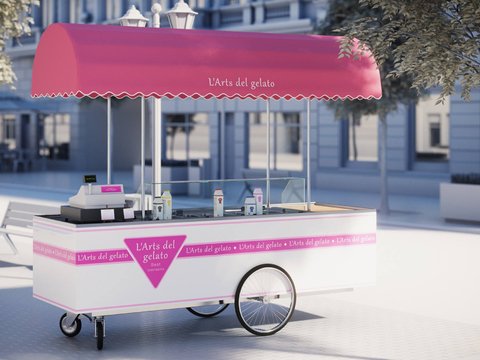 Nordic ice cream car