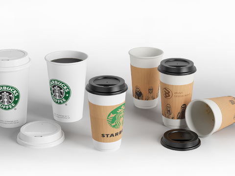 Modern Starbucks Cup