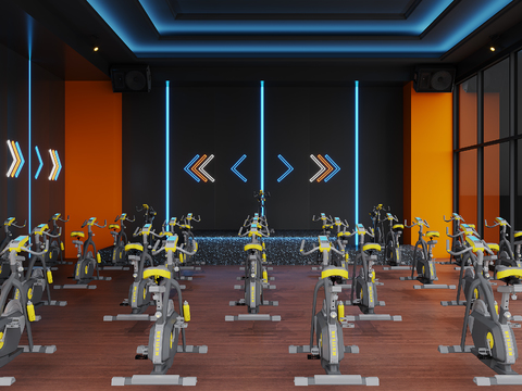 Gym Spinning Room