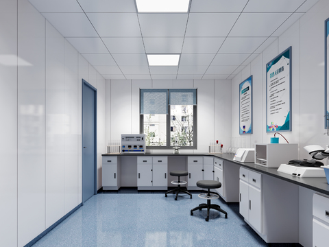 Modern Hospital Laboratory