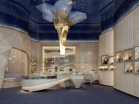 Modern Luxury Jewelry Store