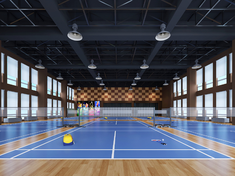 Modern Badminton Hall