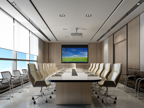 Free modern conference room