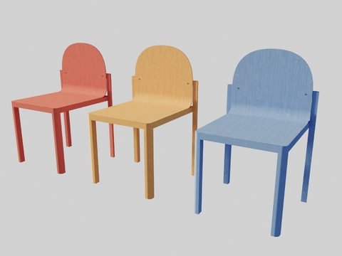 Modern Colorful Dining Chair Chair Free