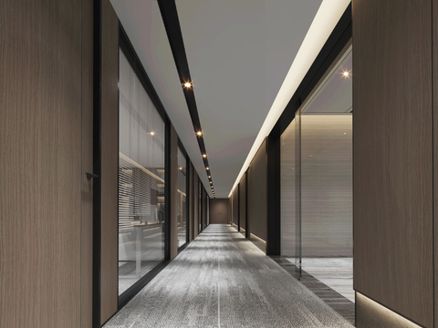 Modern office Corridor