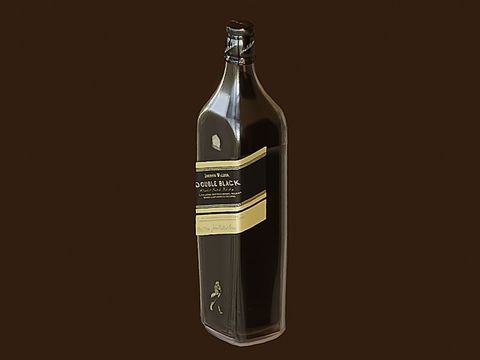 Modern wine bottle for free