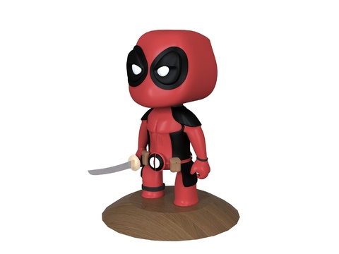 Modern Deadpool Toy Ornaments Free