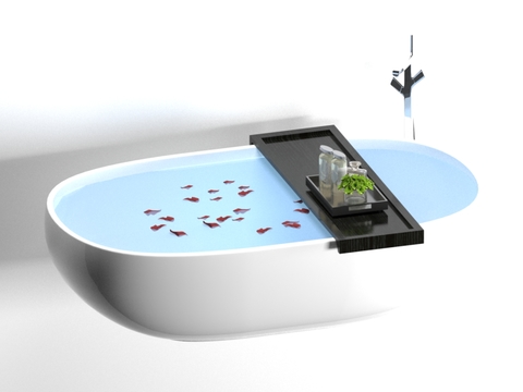 Modern bathtub free