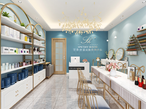 Nordic Affordable Luxury Style Beauty Salon