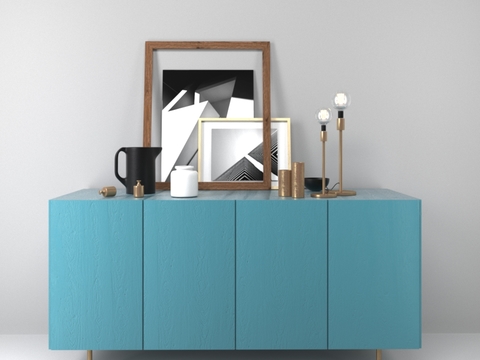 Modern Minimalist Creative Decorative Cabinet Free