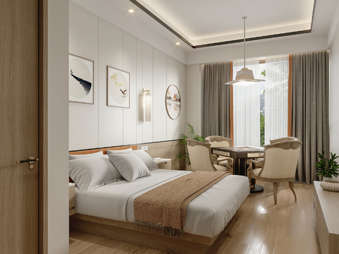 New Chinese Hotel Rooms