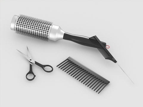 Modern comb scissors